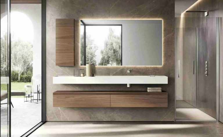 Glow and Function: A Fresh Take on Contemporary Vanity Bathrooms