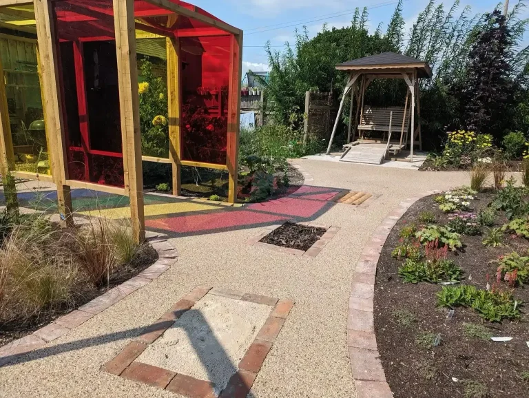 Hidden corners of Nantwich thrive with sensory garden design