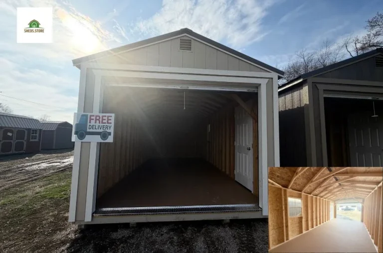 Affordable Portable Shed for Sale with Customizable Backyard Storage Solutions
