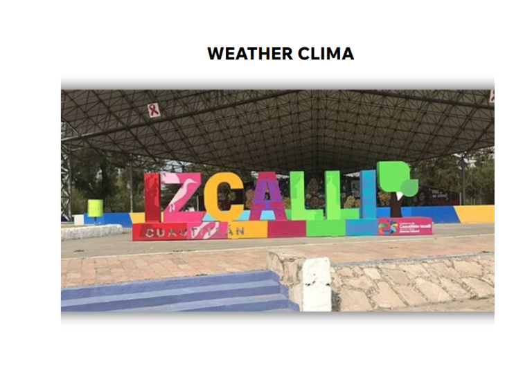 Clima en Cuautitlán Izcalli: guía práctica para planear tu día con confianza