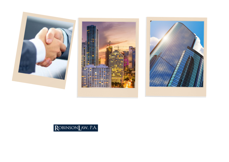 Commercial Real Estate Lawyer in Miami FL for Contract and Title Disputes | RobinsonLaw, P.A.